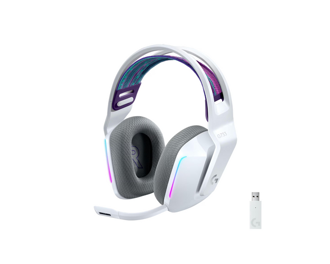 Logitech Headset G733 Lightspeed Weiss