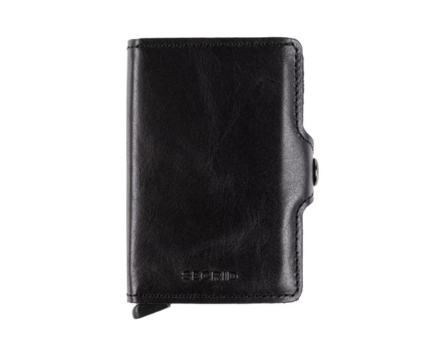 SECRID Portemonnaie Twinwallet Vintage Black