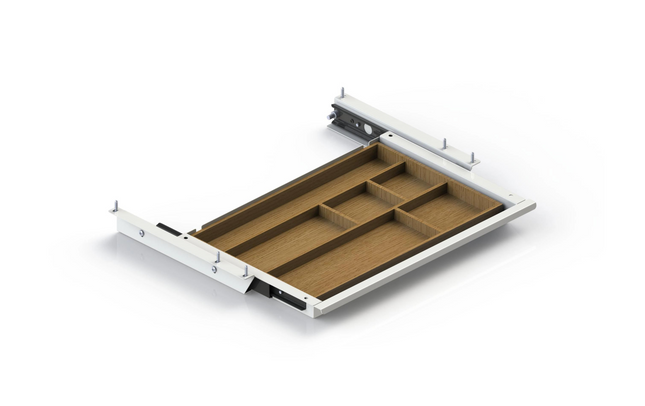 Actiforce material drawer SN 43.4 x 4.4 x 26 cm, white