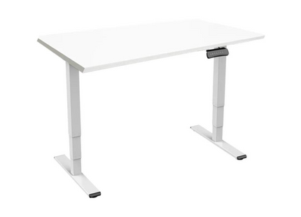 Contini table RAL 9016 1.6 x 0.8 m white with white table top