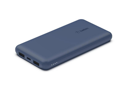 Banque d'alimentation Belkin Boost Charge 3 ports 10 000 mAh, bleu