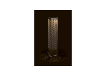 STT Windlicht Solar Antic Pillar Emilia, 78 cm, Marine