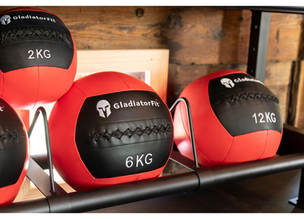 Gladiatorfit Medicine Ball Ultra-durable Wall Ball 12 kg