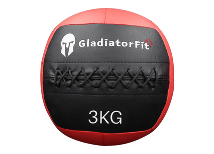 Balle médicinale Gladiatorfit Balle murale ultra-durable 3 kg