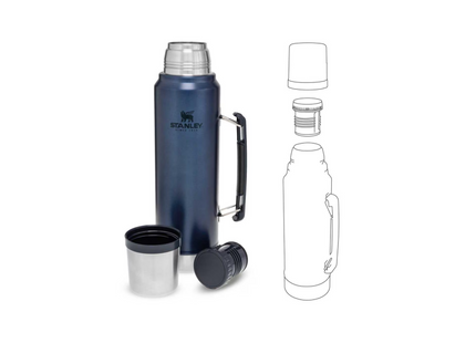 Stanley 1913 bouteille thermos Classic 1000 ml, bleue