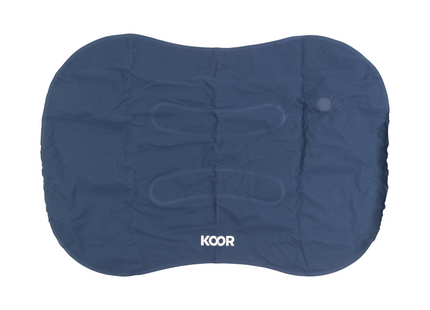 KOOR ensemble sac de couchage, doublure de sac de couchage et oreiller de voyage bleu
