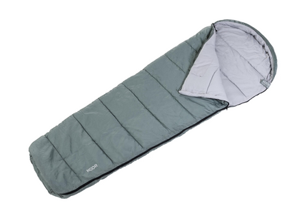 KOOR Schlafsack, Schlafsackeinlage und Reisekissen Set Grau