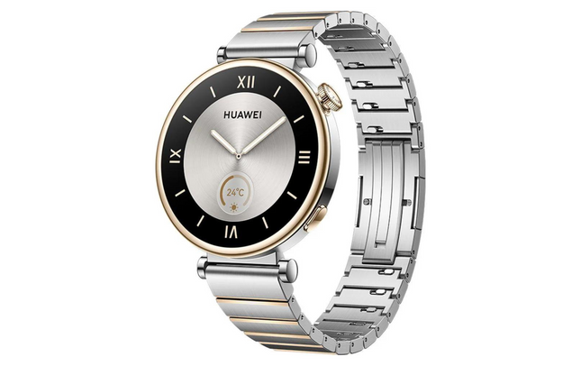 Huawei Smartwatch GT4 41 mm Steel Strap / Silber