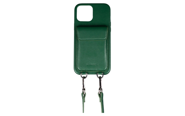 Urbany's Necklace Case Handekette+ iPhone 15 Racing Green