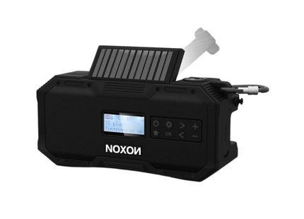 Noxon DAB+ Radio Dynamo Solar 411 Schwarz