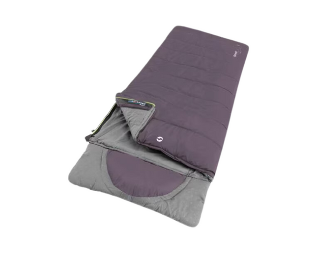 Outwell Sleeping Bag Contour Polyester, Purple