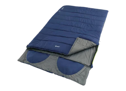 Outwell Schlafsack Contour Lux Double Polyester, Blau