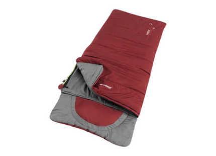 Outwell Sleeping Bag Contour Junior Polyester, Red