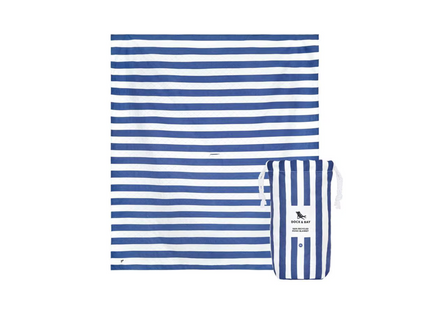Dock &amp; Bay couverture de pique-nique Whitsunday Bleu 170 x 240 cm