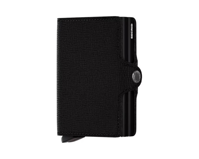 SECRID Portemonnaie Twinwallet Crisple Black