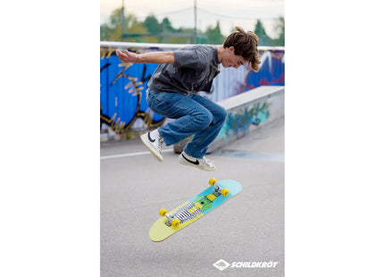 Schildkröt Funsports Skateboard Kicker 31", Chien Vert
