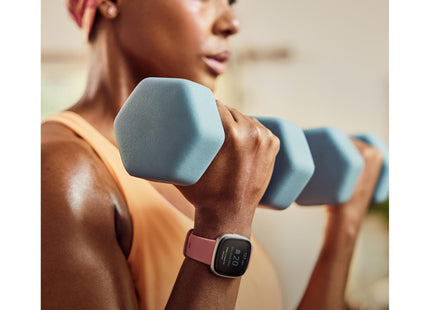 Fitbit GPS Sports Watch Versa 4 Smartwatch Pink/Pink
