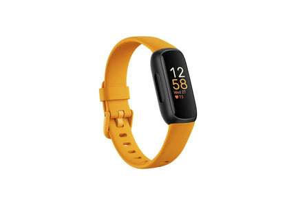 Bracelet d'activité Fitbit Inspire 3 Jaune/Noir