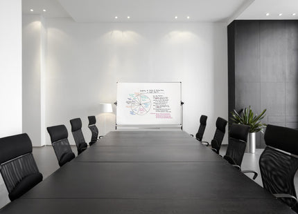 Bi-Office magnetic whiteboard 120 cm x 150 cm, white