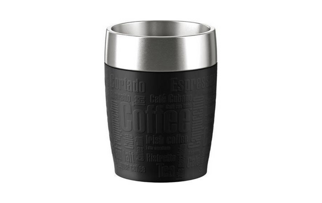 Tasse isotherme Emsa Travel Cup 200 ml, noir