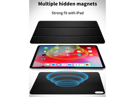 Étui magnétique pour Apple iPad Pro 11", noir