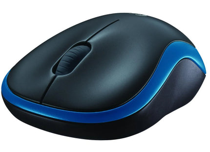 Logitech Mouse M185 Wireless, Blue-Black