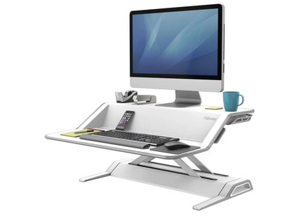Fellowes Workstation Lotus Weiss