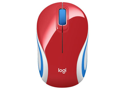 Logitech Mobile Mouse M187, Red