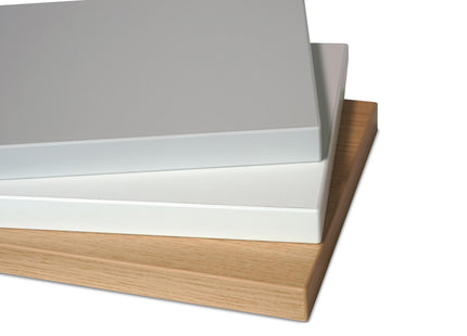 Plateau de table Actiforce 80 x 160 x 2,5 cm gris clair
