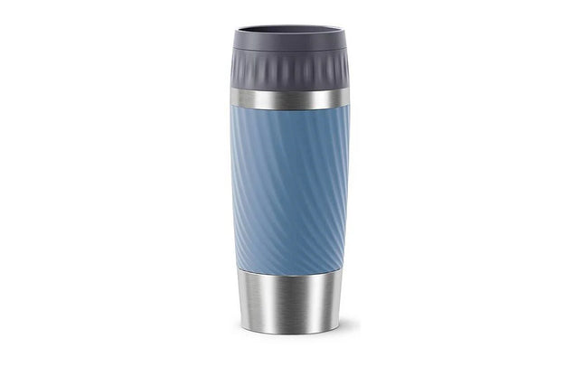 Emsa travel mug Easy Twist 360 ml, blue