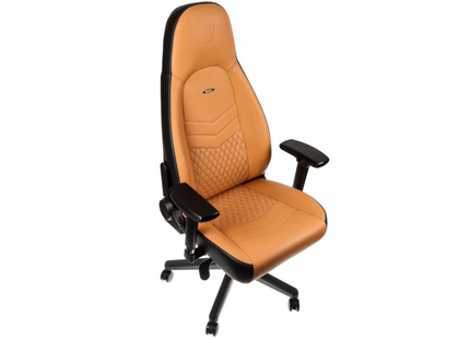 noblechairs gaming chair ICON real leather cognac