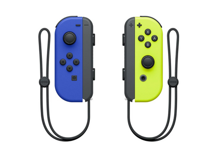 Ensemble Joy-Con pour manette Nintendo Switch Bleu/Jaune fluo